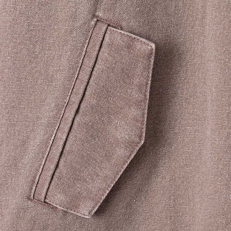 contrast collar workwear jacket